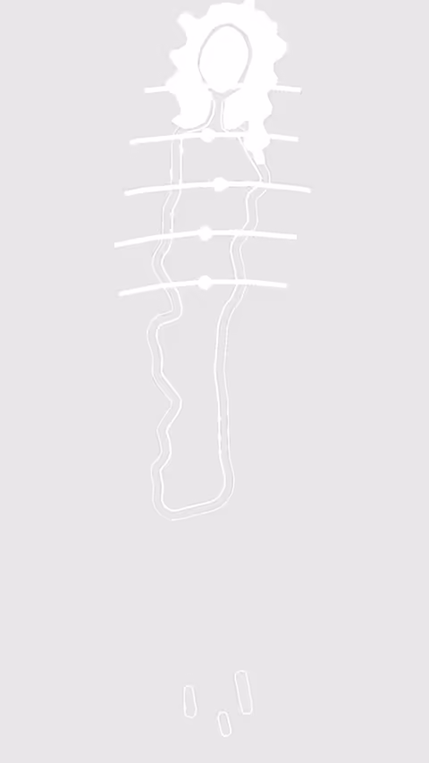 The image is a line drawing of a golf hole